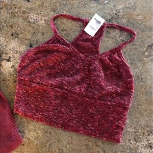 Red Charlotte Russe top
